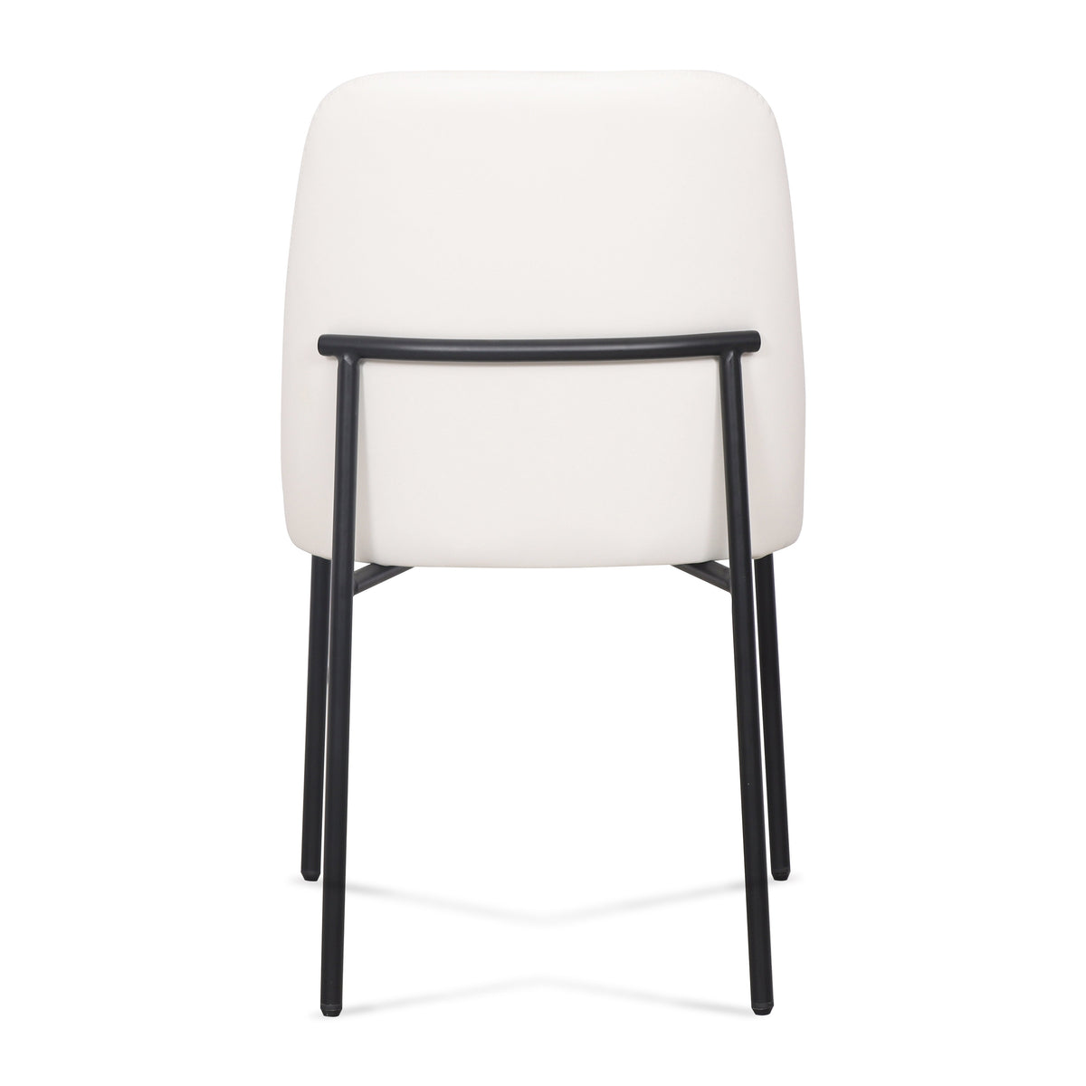 TOV Furniture Sydney Cream Performance Vegan Leather Dining Chair Set of 2