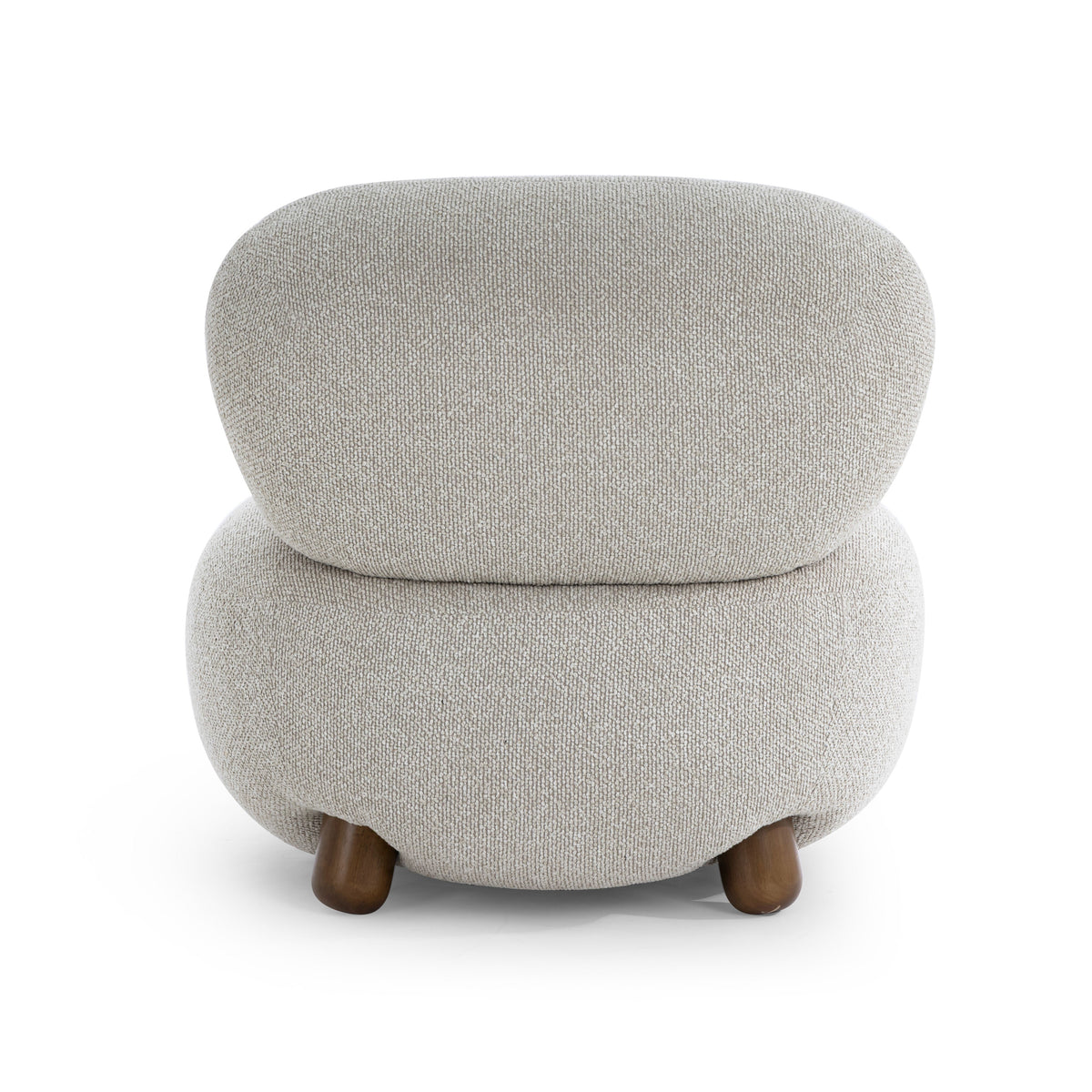TOV Furniture Pucker Warm Gray Accent Chair