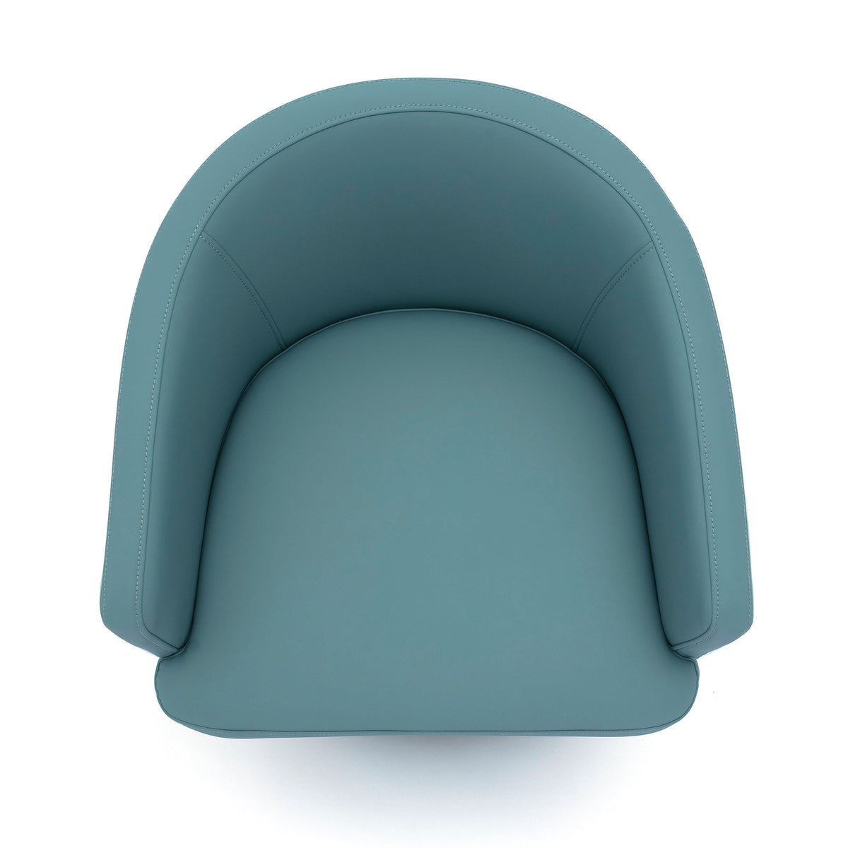 TOV Furniture Kristen Sea Foam Rolling Desk Chair