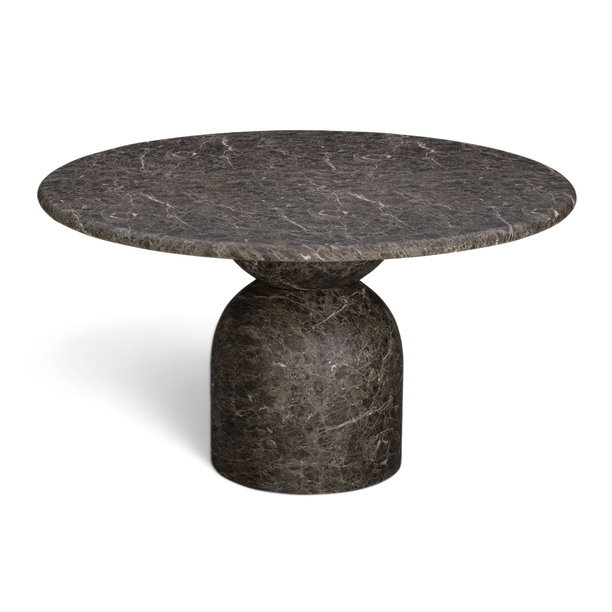 TOV Furniture Cynthia Dark Concrete Indoor/Outdoor Dining Table