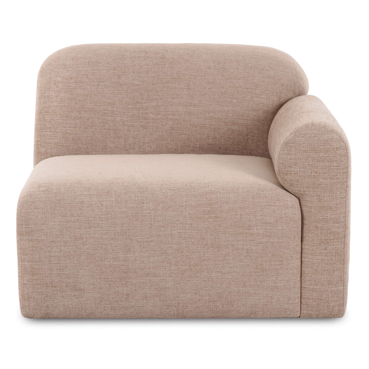 TOV Furniture Gorge Tan Right Modular Corner Chair