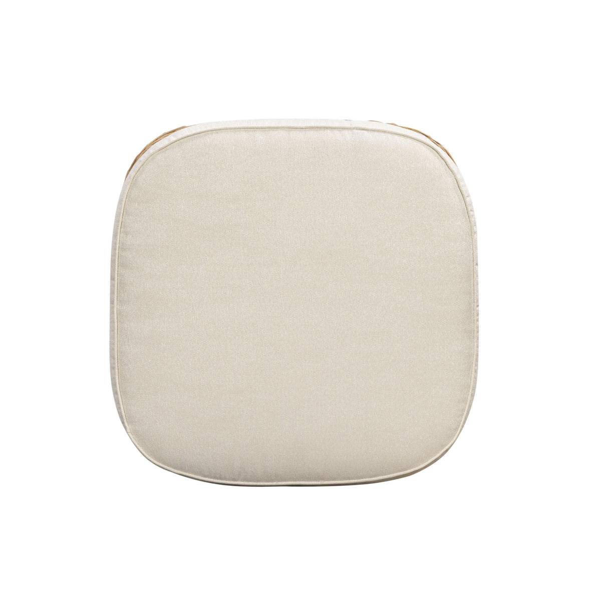 TOV Furniture Axel Cream Boucle Outdoor Ottoman