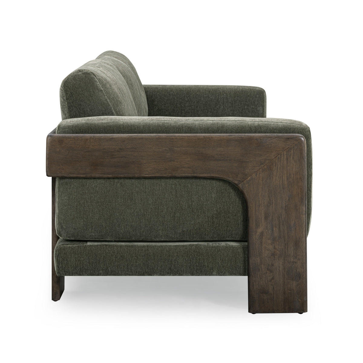 TOV Furniture Elyn Olive Green 91in Sofa