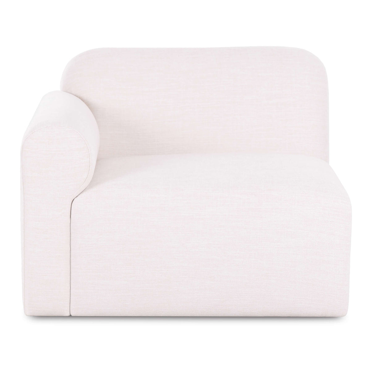 TOV Furniture Gorge Cream Left Modular Corner Chair