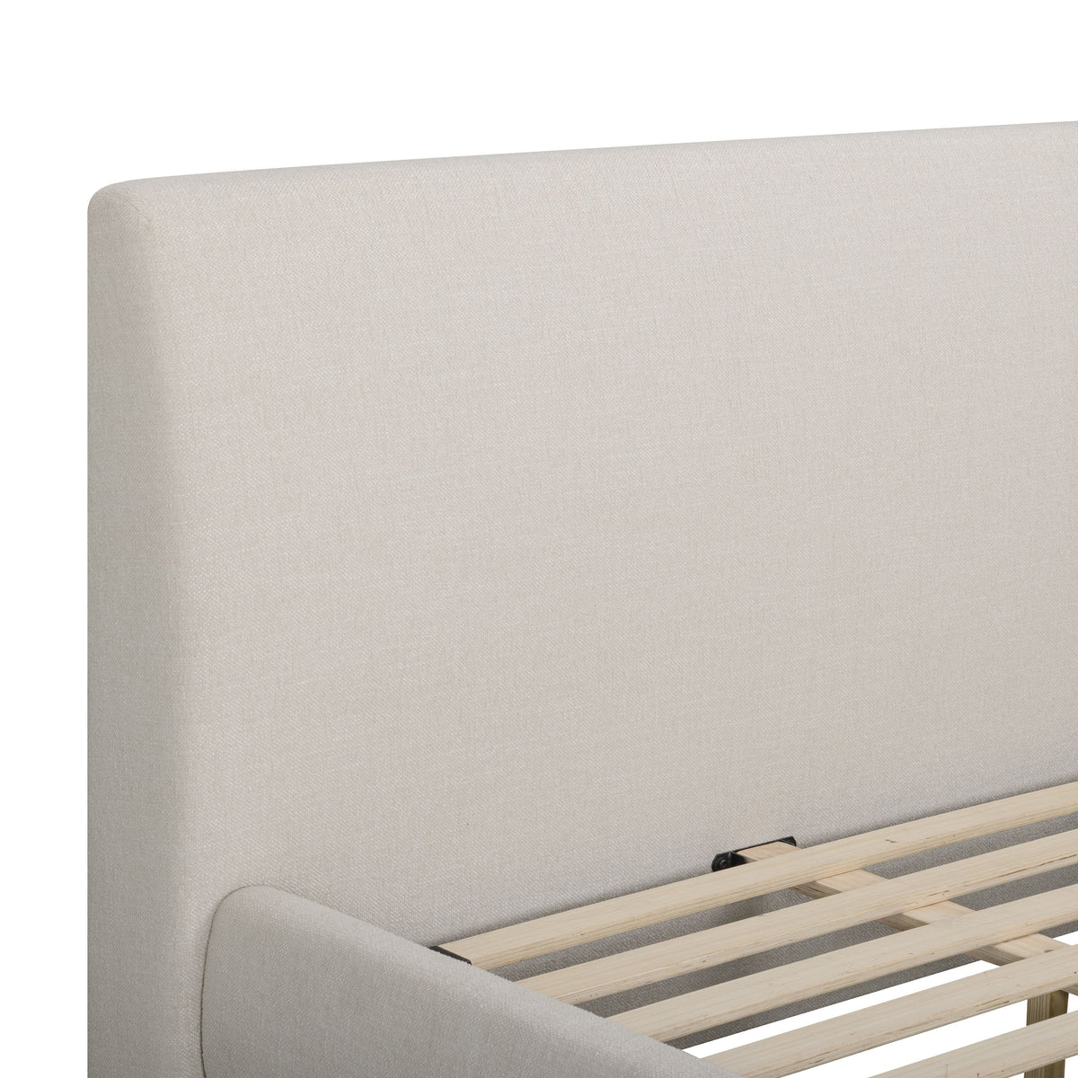 TOV Furniture Rayne Cream Textured Bed
