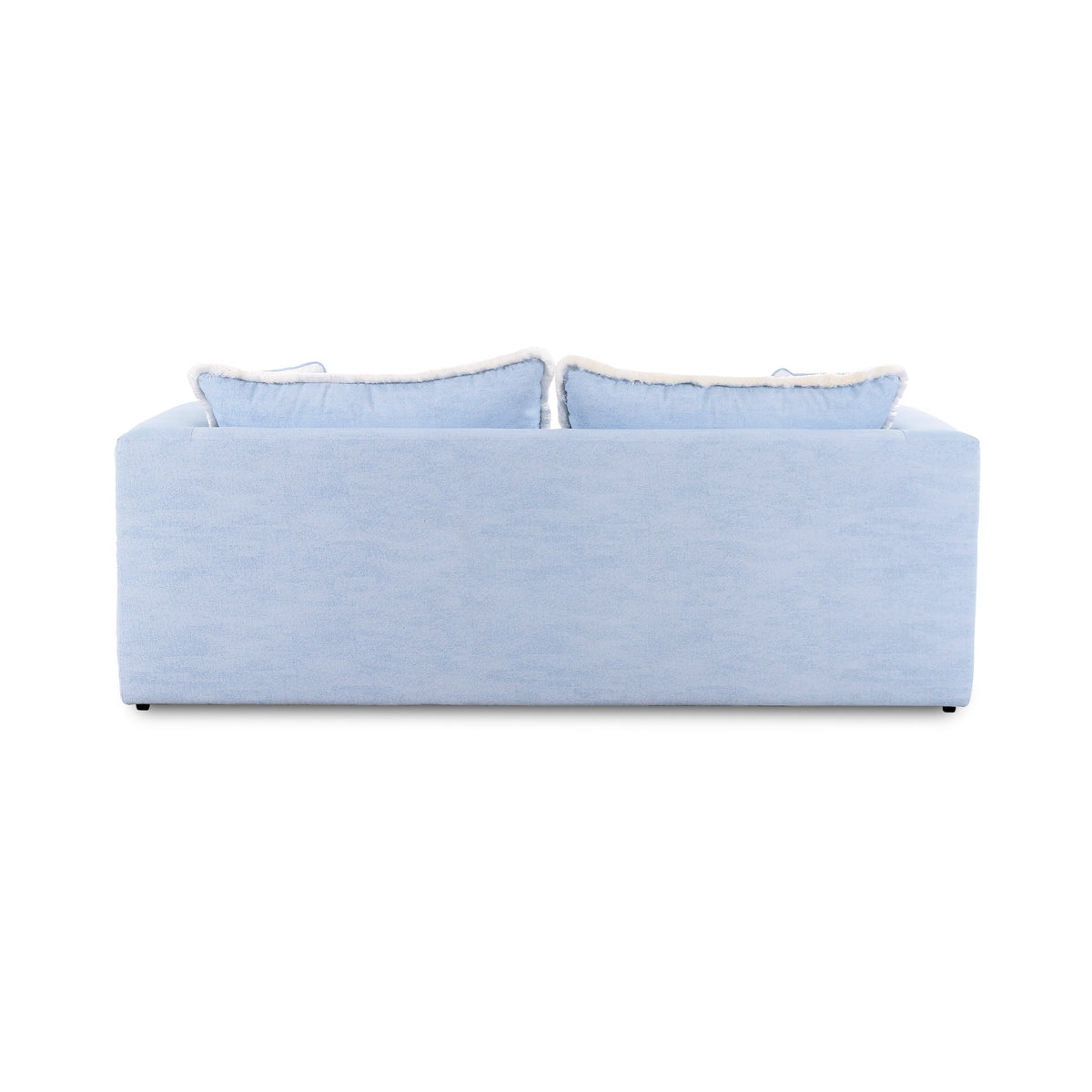 TOV Furniture Salty Light Blue Indoor/Outdoor Sofa