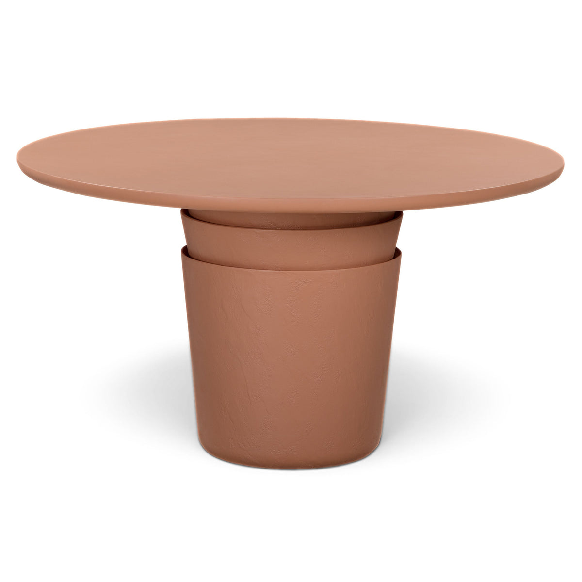 TOV Furniture Margot Terracotta Round Indoor/Outdoor Dining Table