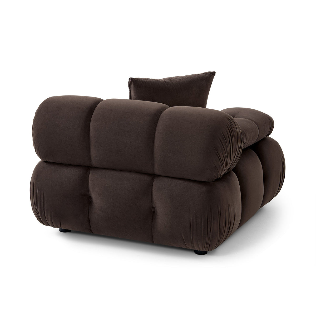 TOV Furniture Calliope Dark Brown Performance Modular Corner Chair