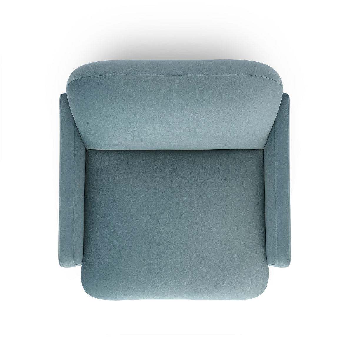 TOV Furniture Azalea Blue Performance Velvet Accent Chair