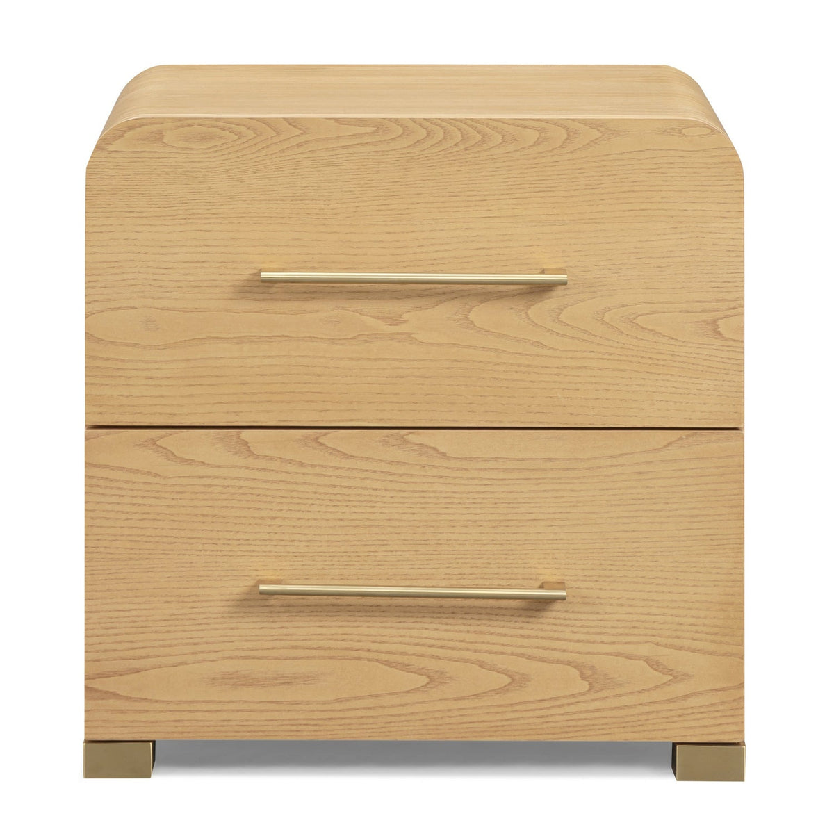 TOV Furniture Marissa Natural Ash 2-Drawer Nightstand