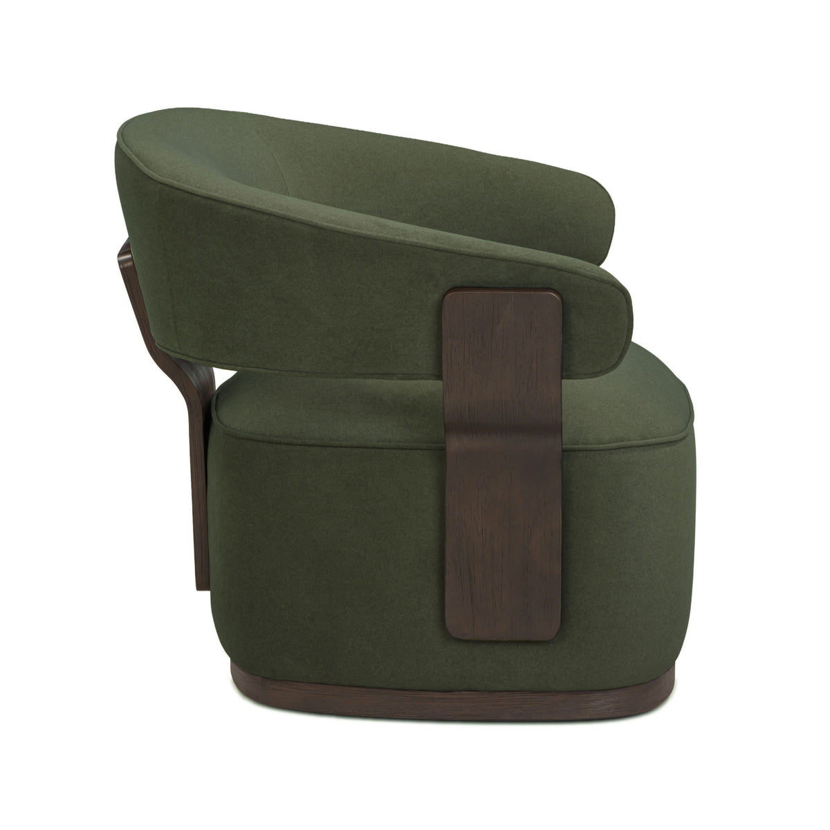 TOV Furniture Madison Green Performance Swivel Chair