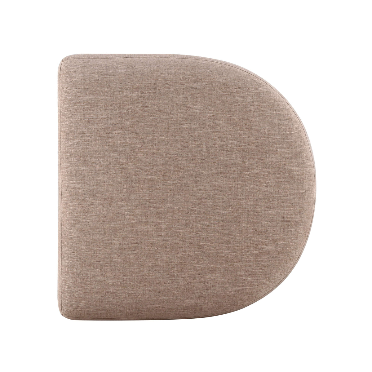 TOV Furniture Gorge Tan Ottoman