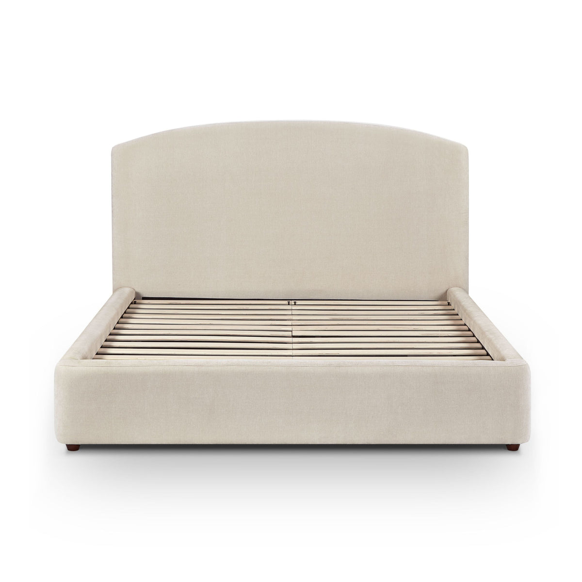TOV Furniture Leah Cream Performance Chenille Bed