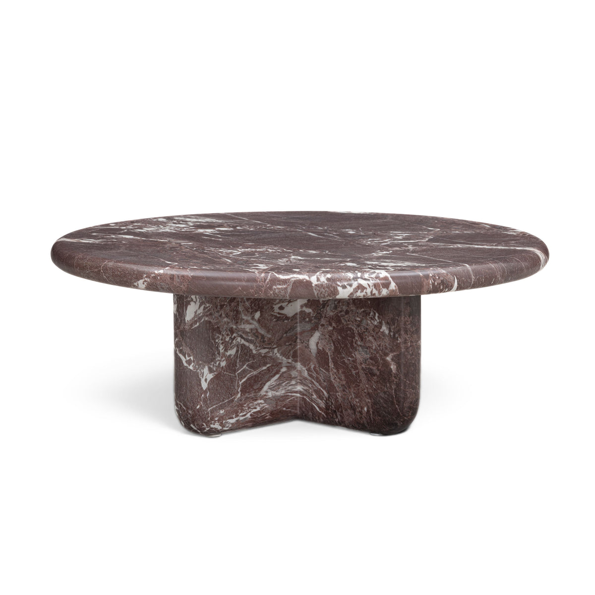 TOV Furniture Juju Faux Marble Round Indoor/Outdoor Coffee Table