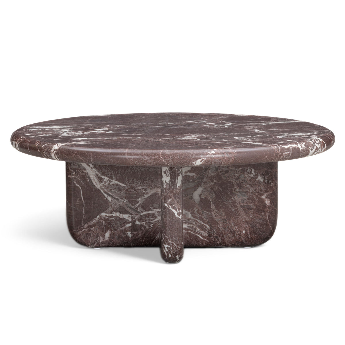 TOV Furniture Juju Faux Marble Round Indoor/Outdoor Coffee Table