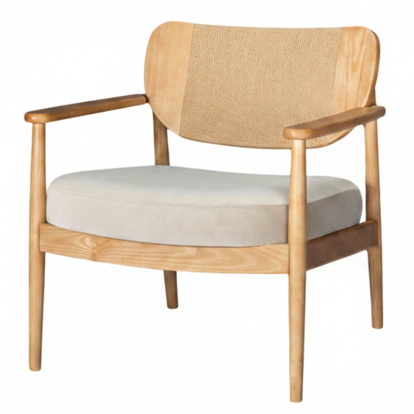 Meera Beige Accent Chair