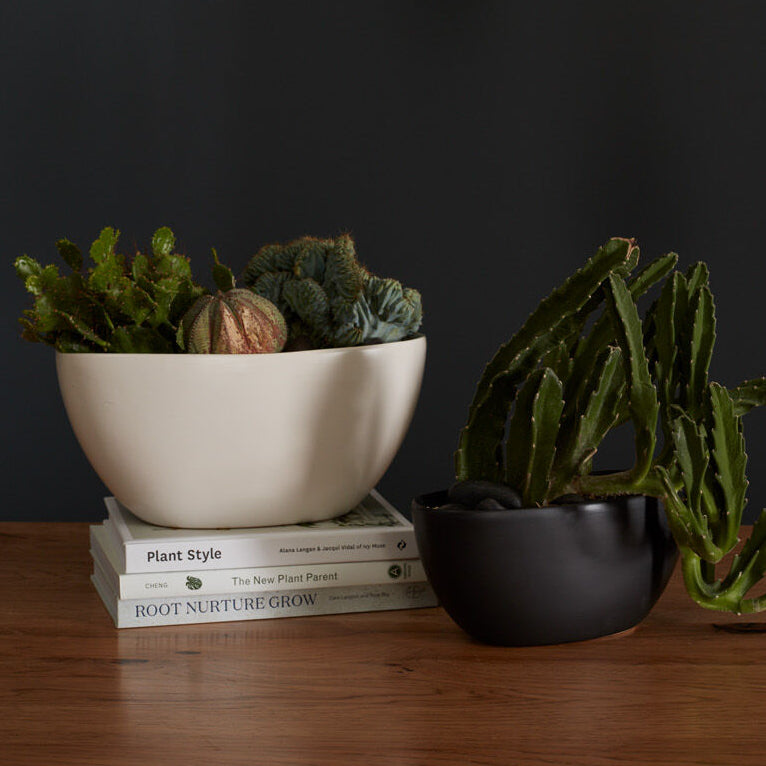 Metta Boat, ceramic boat centerpiece