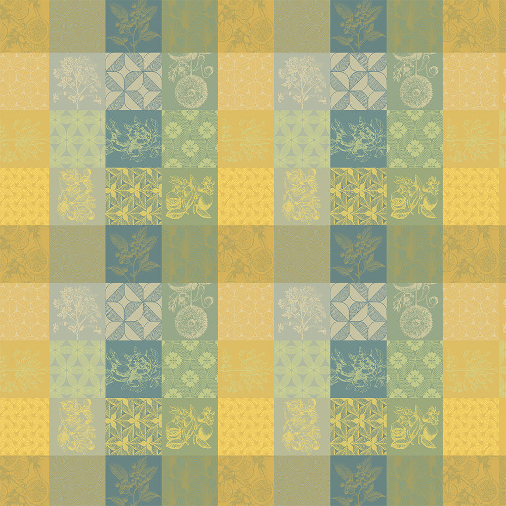 Garnier Thiebaut Mille Parfums Limoni Jacquard Tablecloth