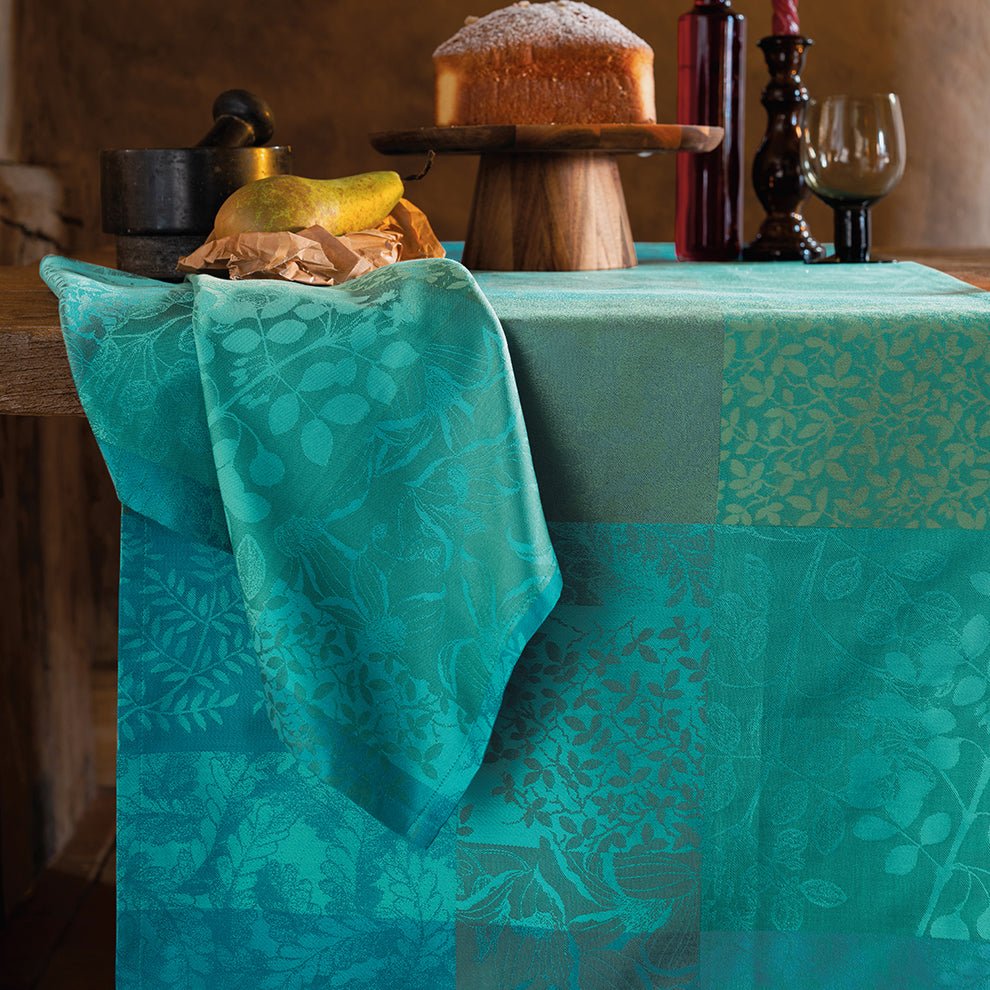 Garnier Thiebaut Mille Rameaux Jacquard Tablecloth - Thumbnail 5