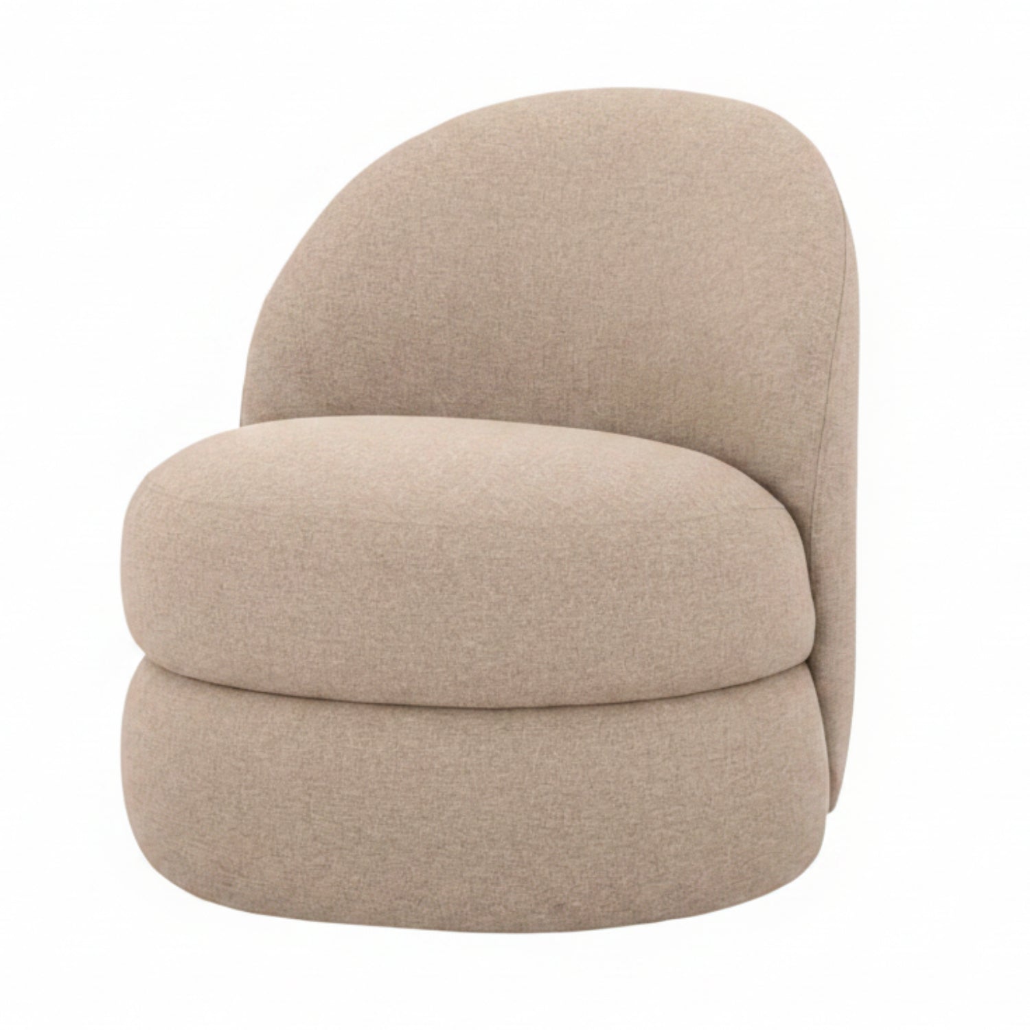 Mimi Taupe Swivel Chair