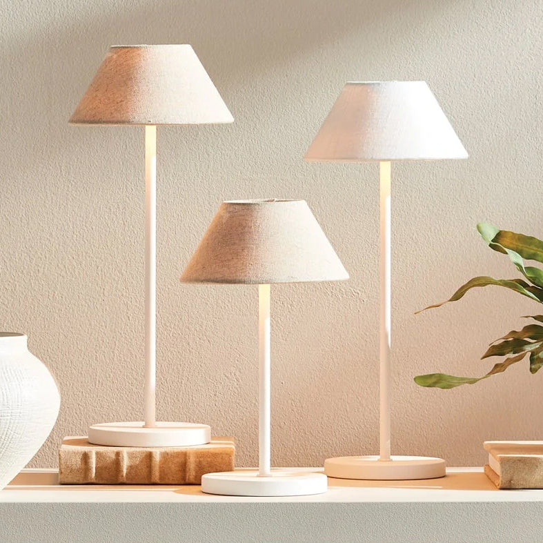 Alluna LED Linen Shade Cordless Lamp