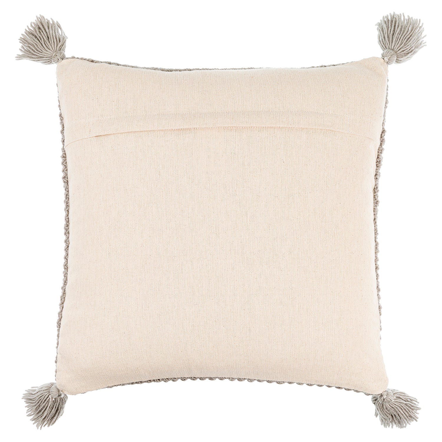 Makrome Rib Throw Pillow