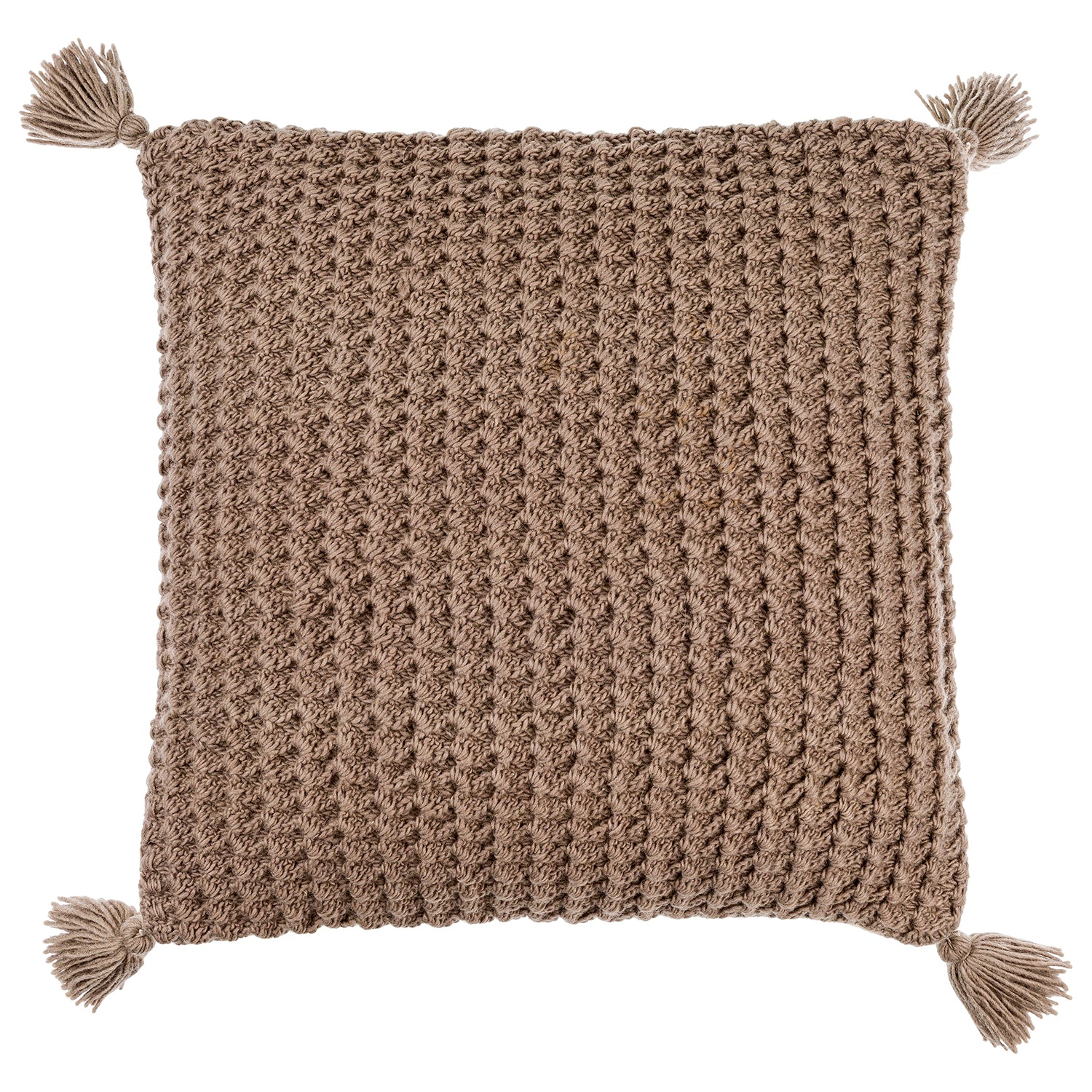 Makrome Zig Zag Throw Pillow