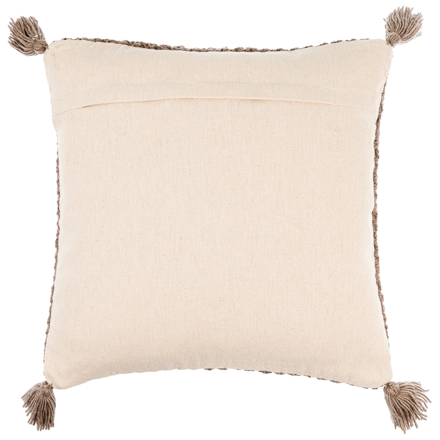 Makrome Zig Zag Throw Pillow