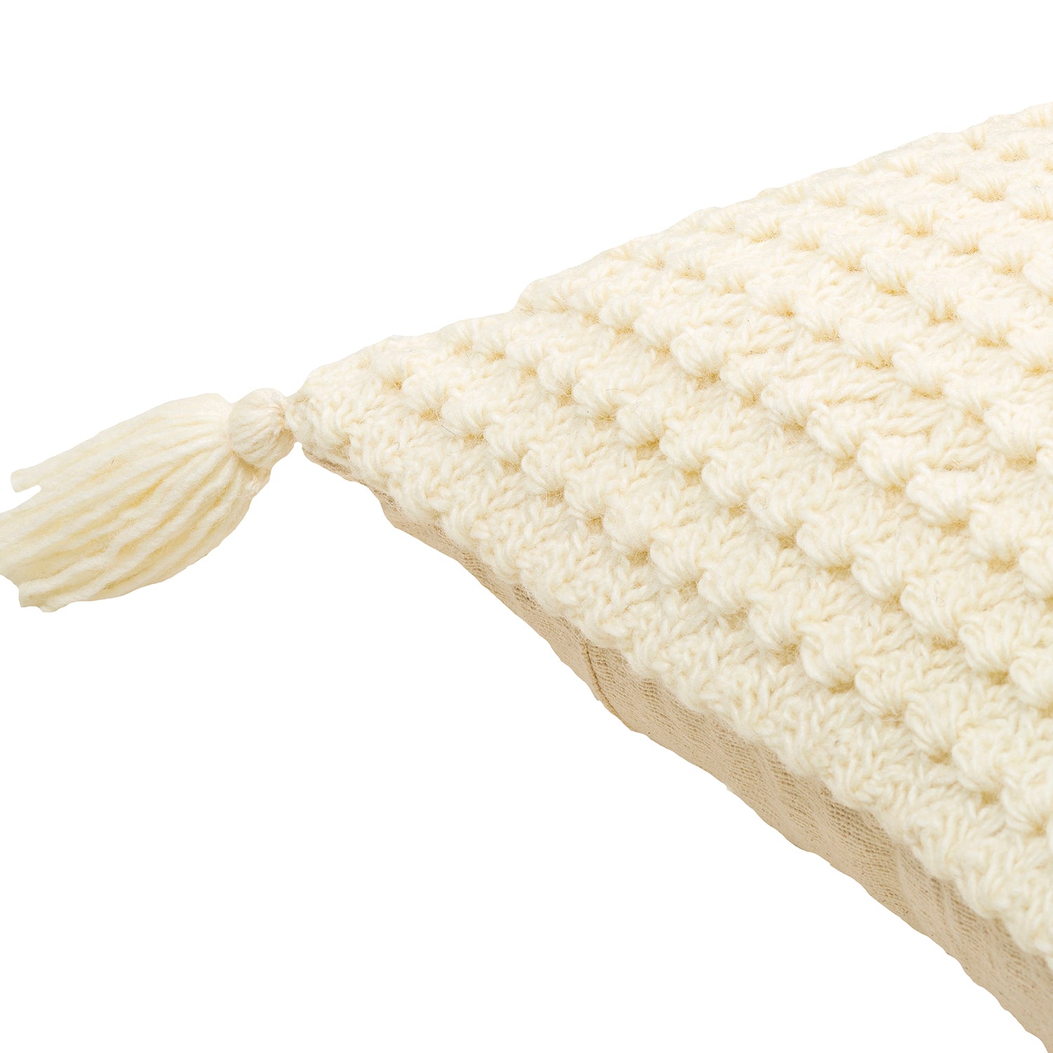 Makrome Zig Zag Throw Pillow