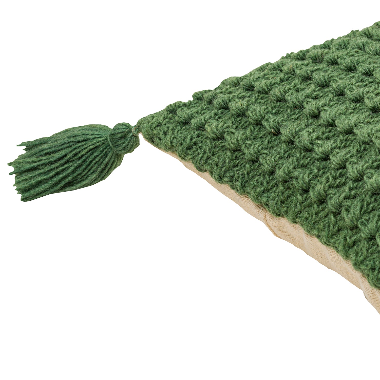 Makrome Zig Zag Throw Pillow