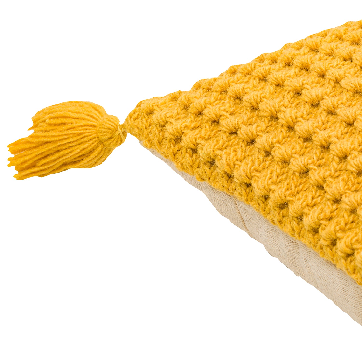 Makrome Zig Zag Throw Pillow