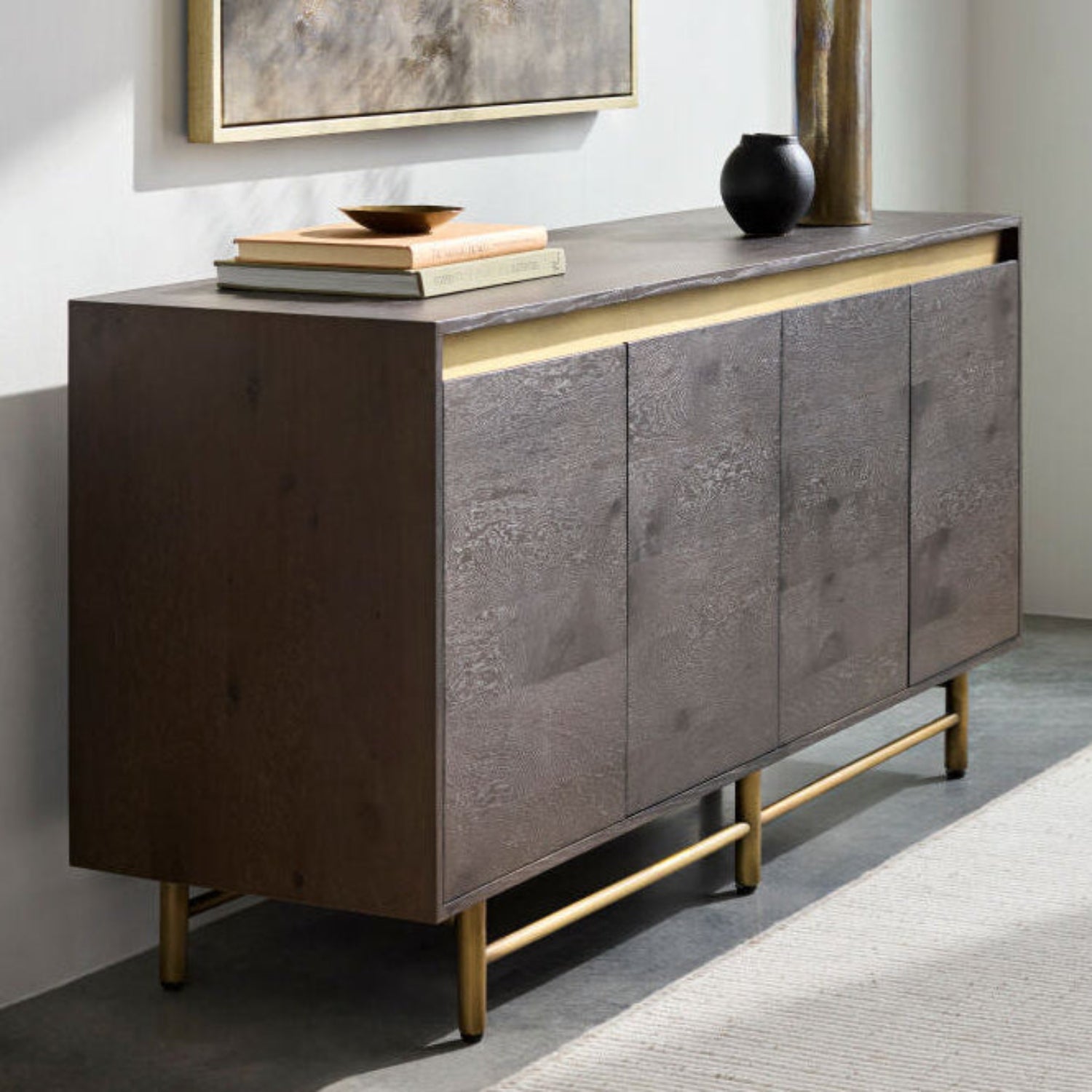 Molander Brass Sideboard