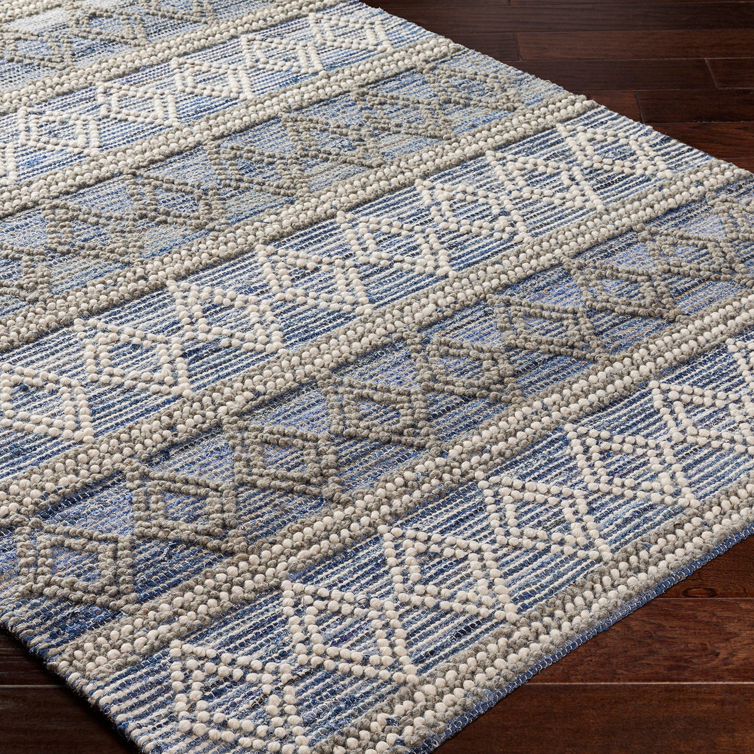 Livabliss Nadine Diamond Hand Woven Rug