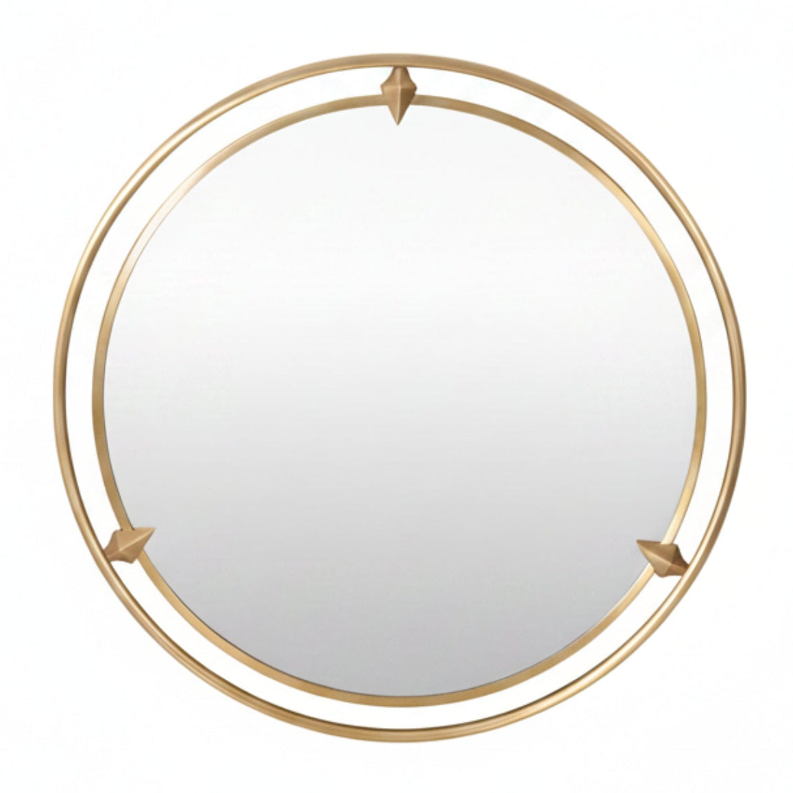 Nemi Gold Iron Accent Mirror