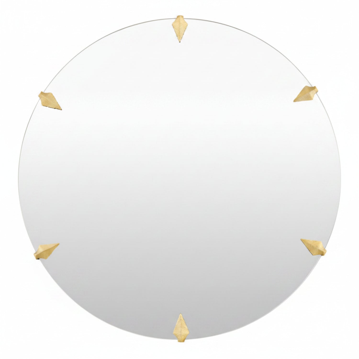 Nemi Gold Aluminum Accent Mirror
