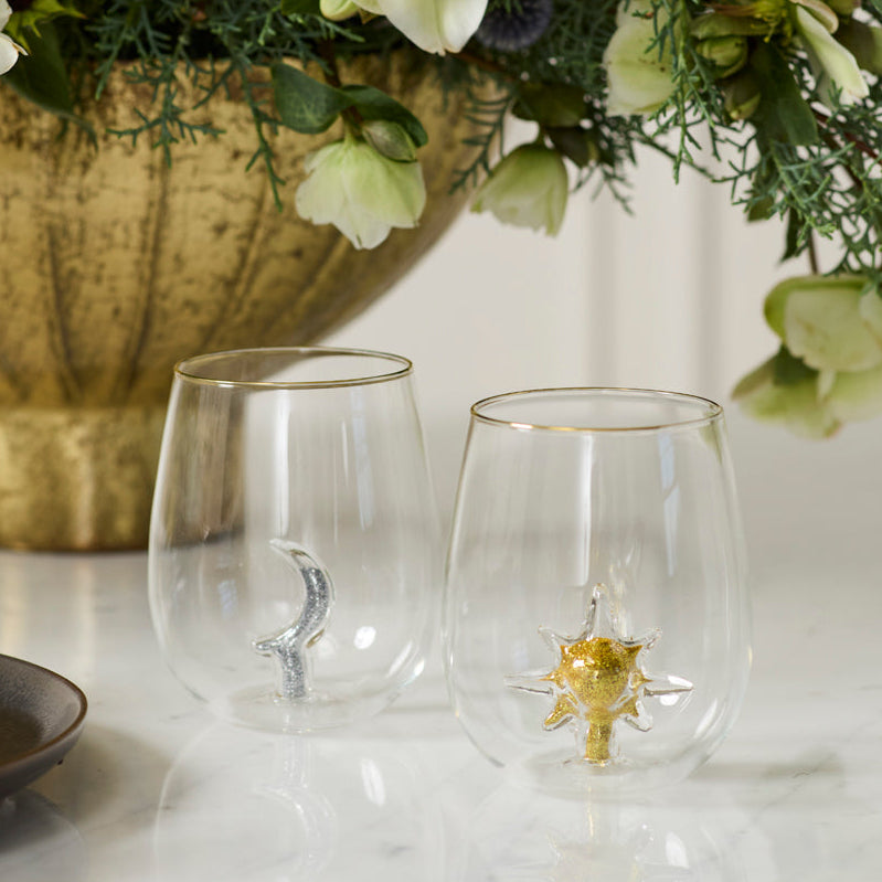 Night Sky Drinkware Set of 4