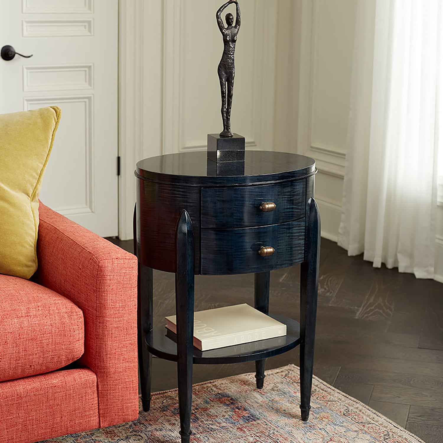 Villa and House Natalie 2 Drawer End Table