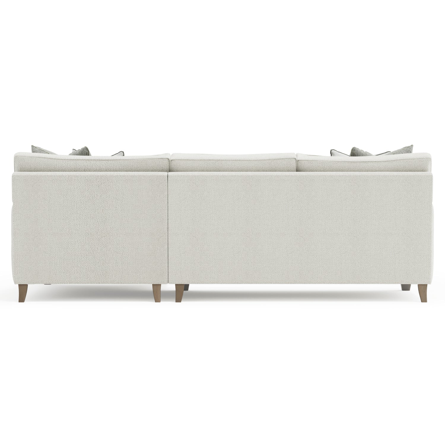 Bernhardt Living Mila 2-Piece Right Facing Fabric Sectional Sofa