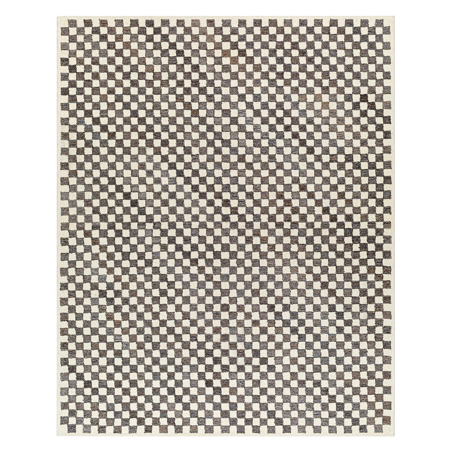 Livabliss Ottawa Checker Hand Tufted Rug
