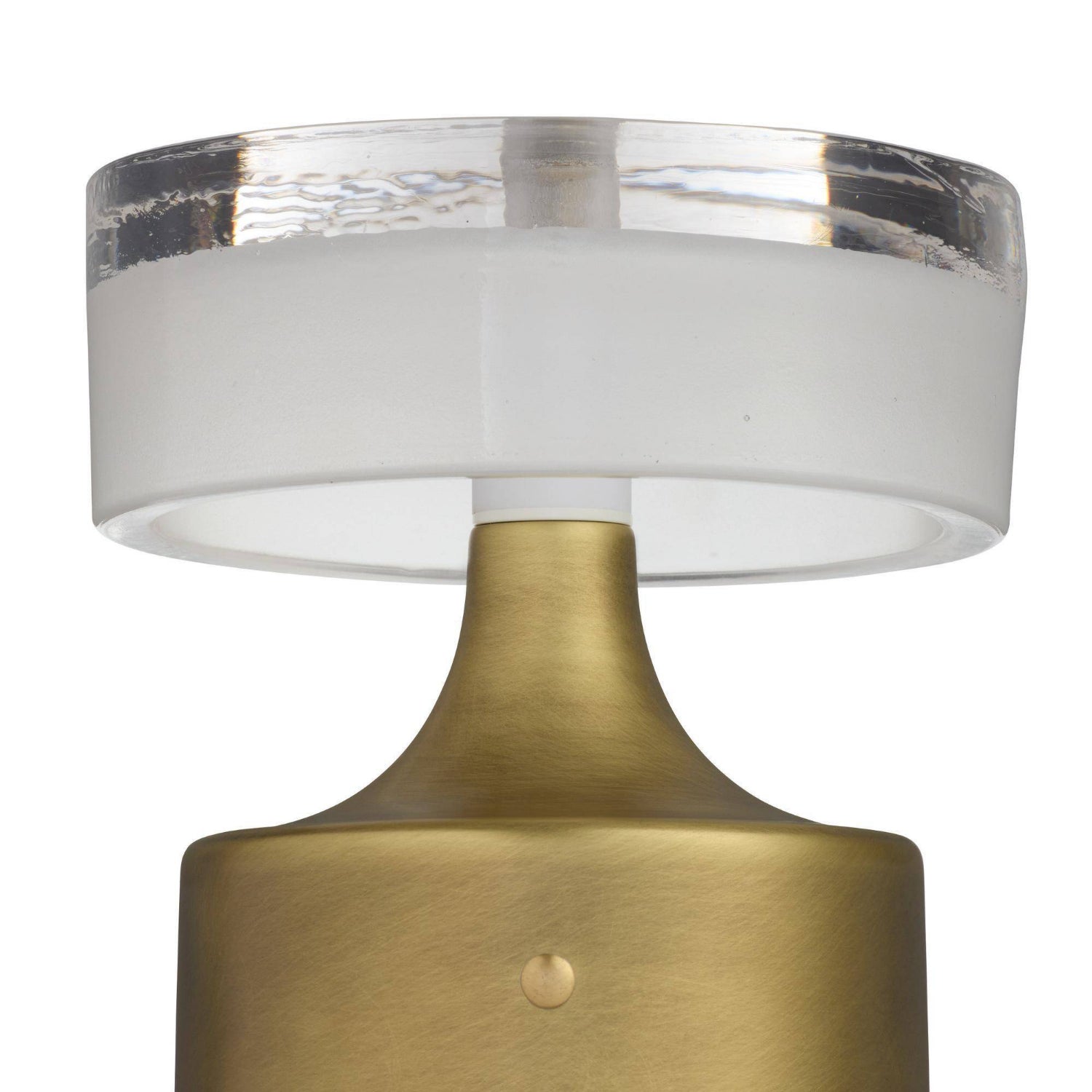 Arteriors Verglas Brass Mini Rechargeable Accent Lamp