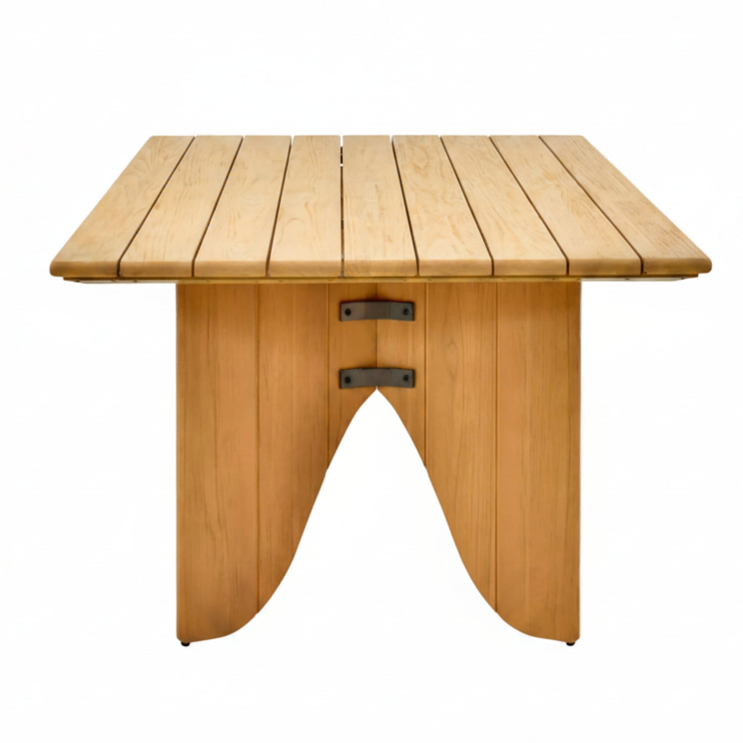 Solene Teak Rectangular Outdoor Dining Table