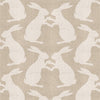Mitchell Black Paper Rabbits Wallpaper
