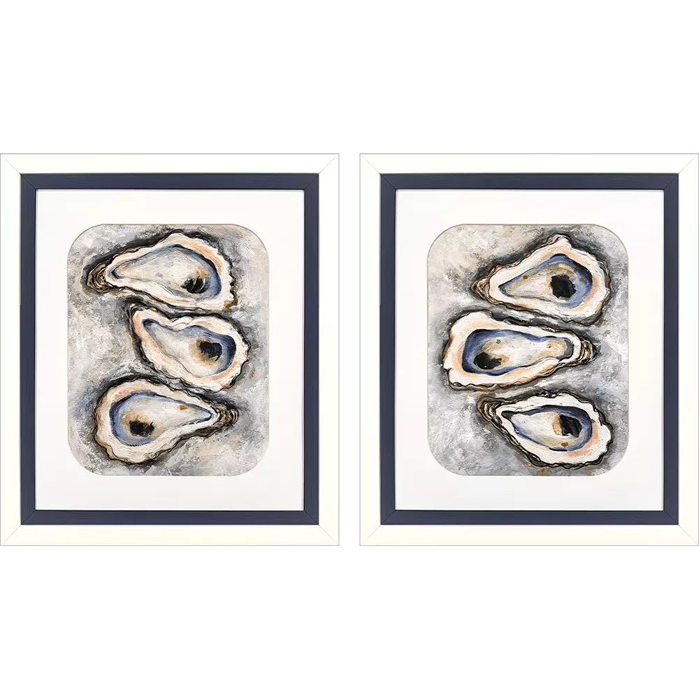 Leeanne Vaughn Tide & Treasure Framed Art Set of 2