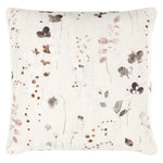Painterly Floral Throw Pillow