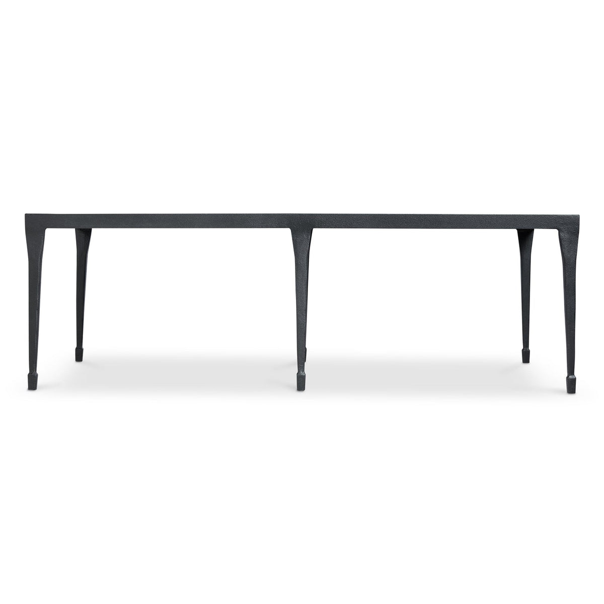 Bernhardt Interiors Halden Cocktail Table in Black, side profile