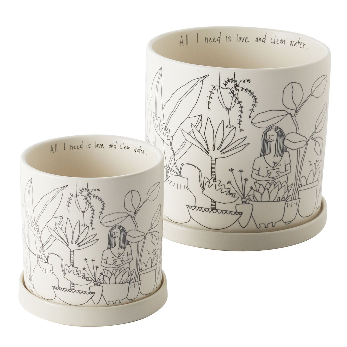 Plant Lady Pot styling accent for the home