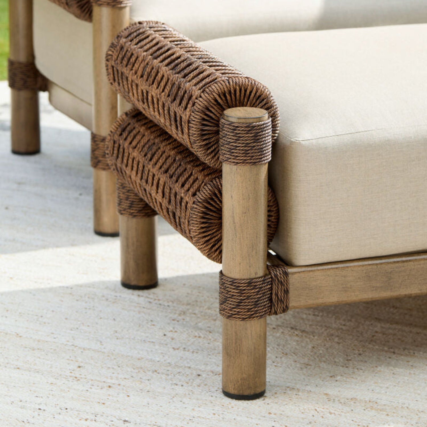 Porta Sunbrella Outdoor Ottoman
