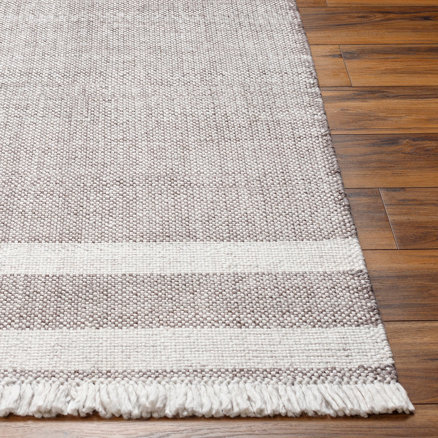 Livabliss Primrose Stripes Hand Woven Rug