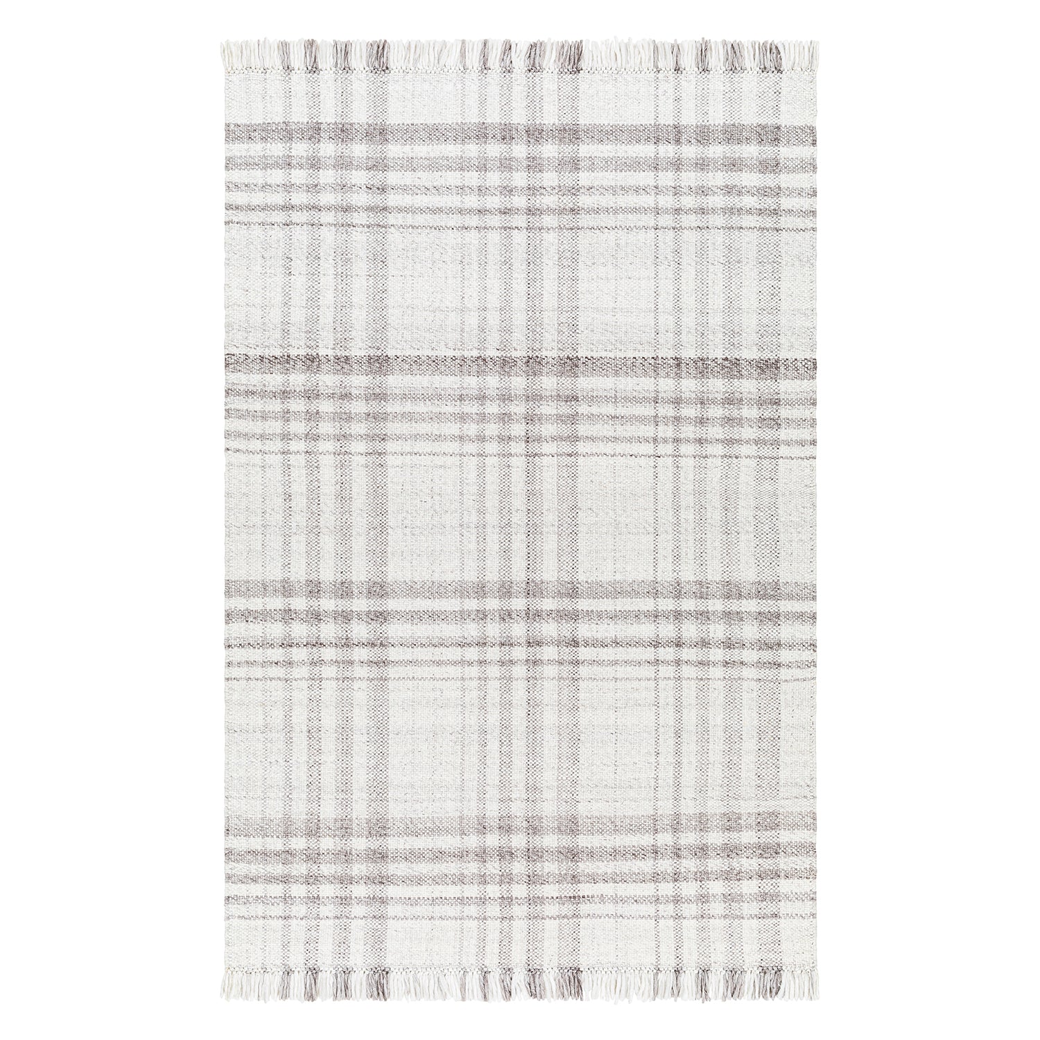 Livabliss Primrose Squares Hand Woven Rug