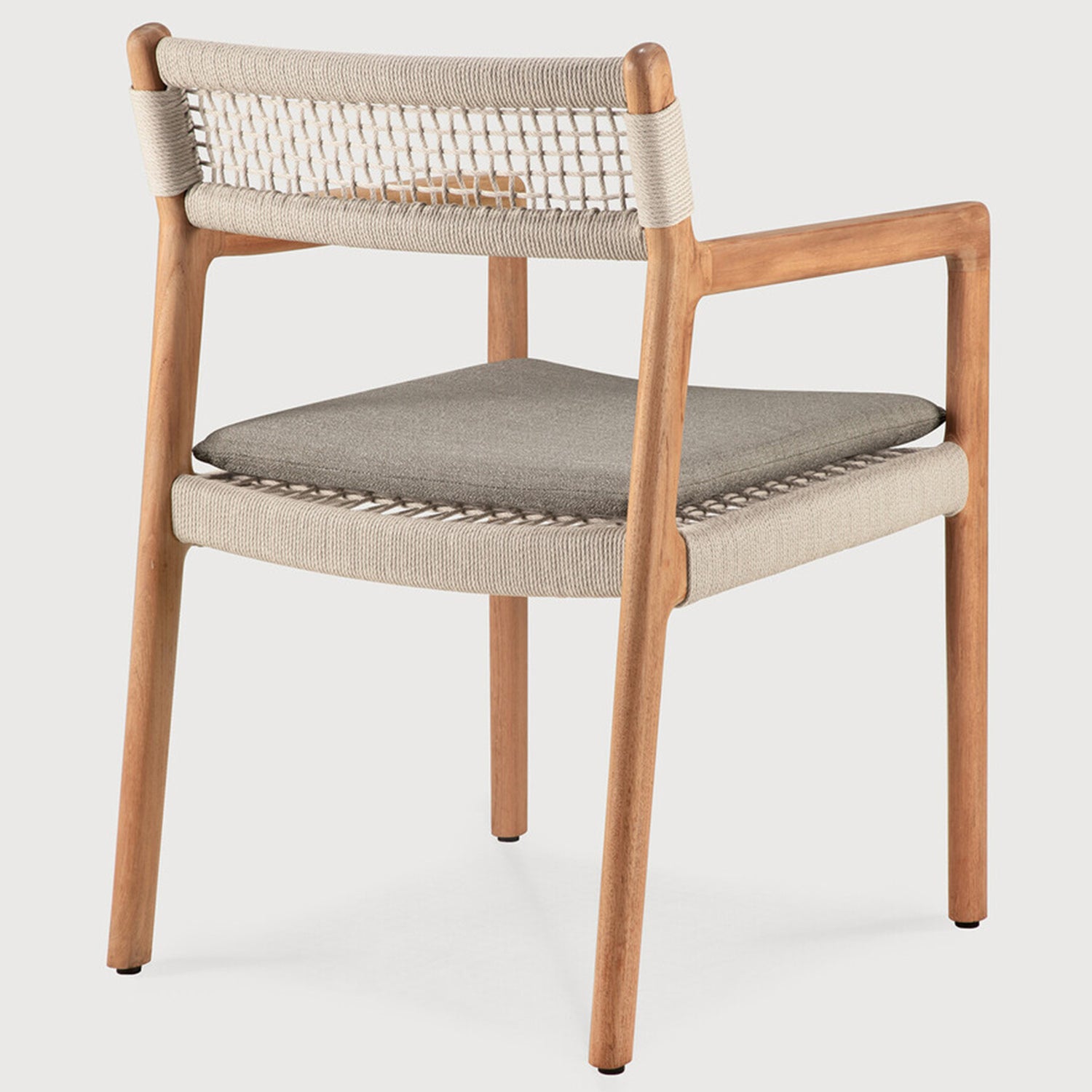 Ethnicraft Jack Woven Outdoor Dining Arm Chair